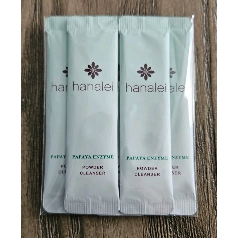 Hanalei Papaya Enzyme Powder Cleanser ~5 packets  Net wt.1g Each